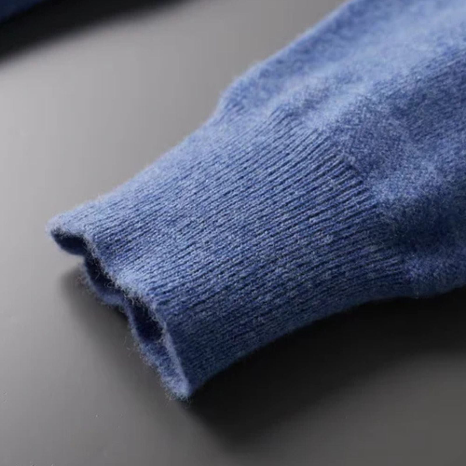 The Vienna Merino Wool Quarter Zip Polo