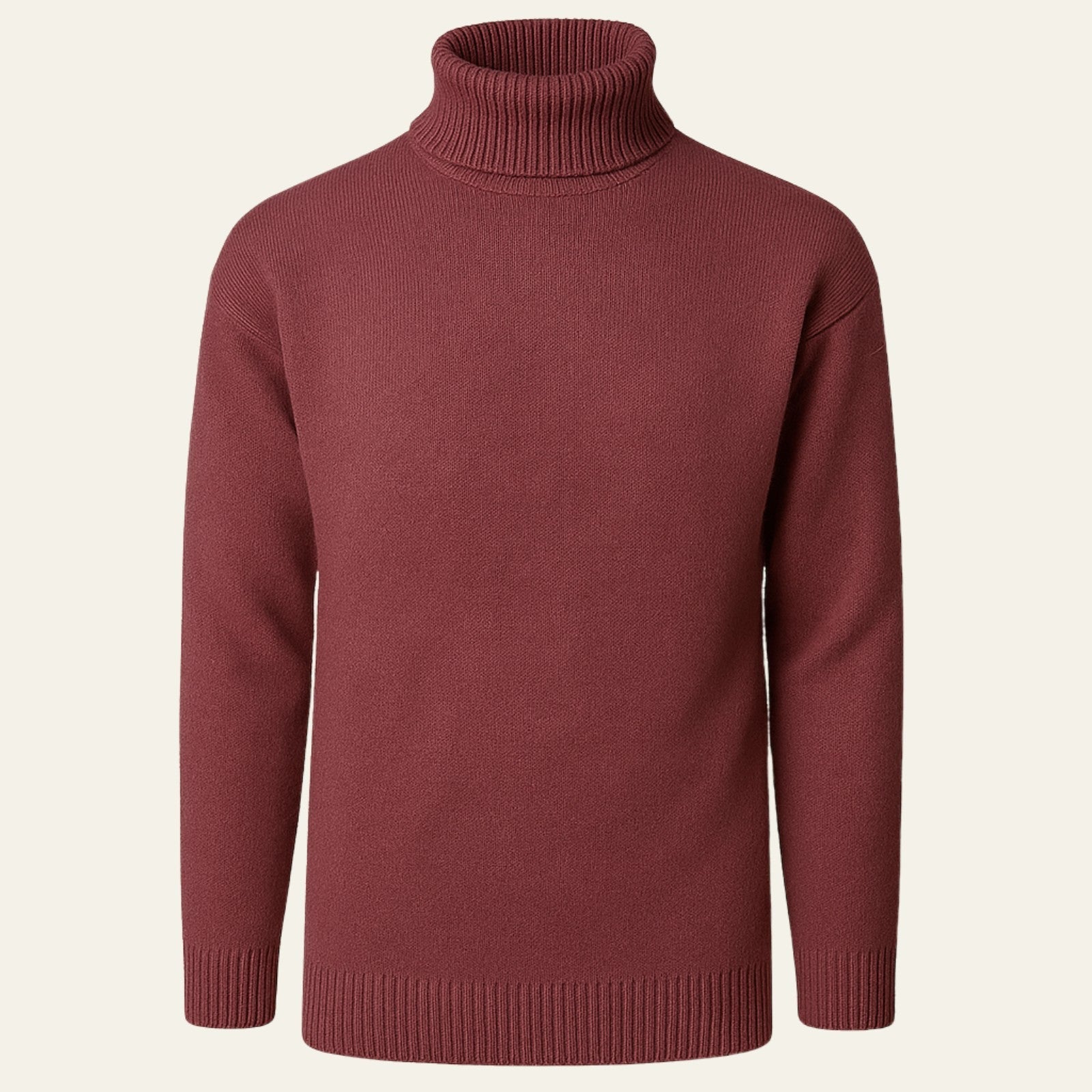 The Sloane Cotton Knit Turtleneck