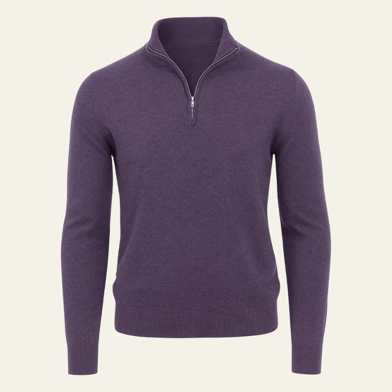 The Edinburgh Quarter Zip Sweater
