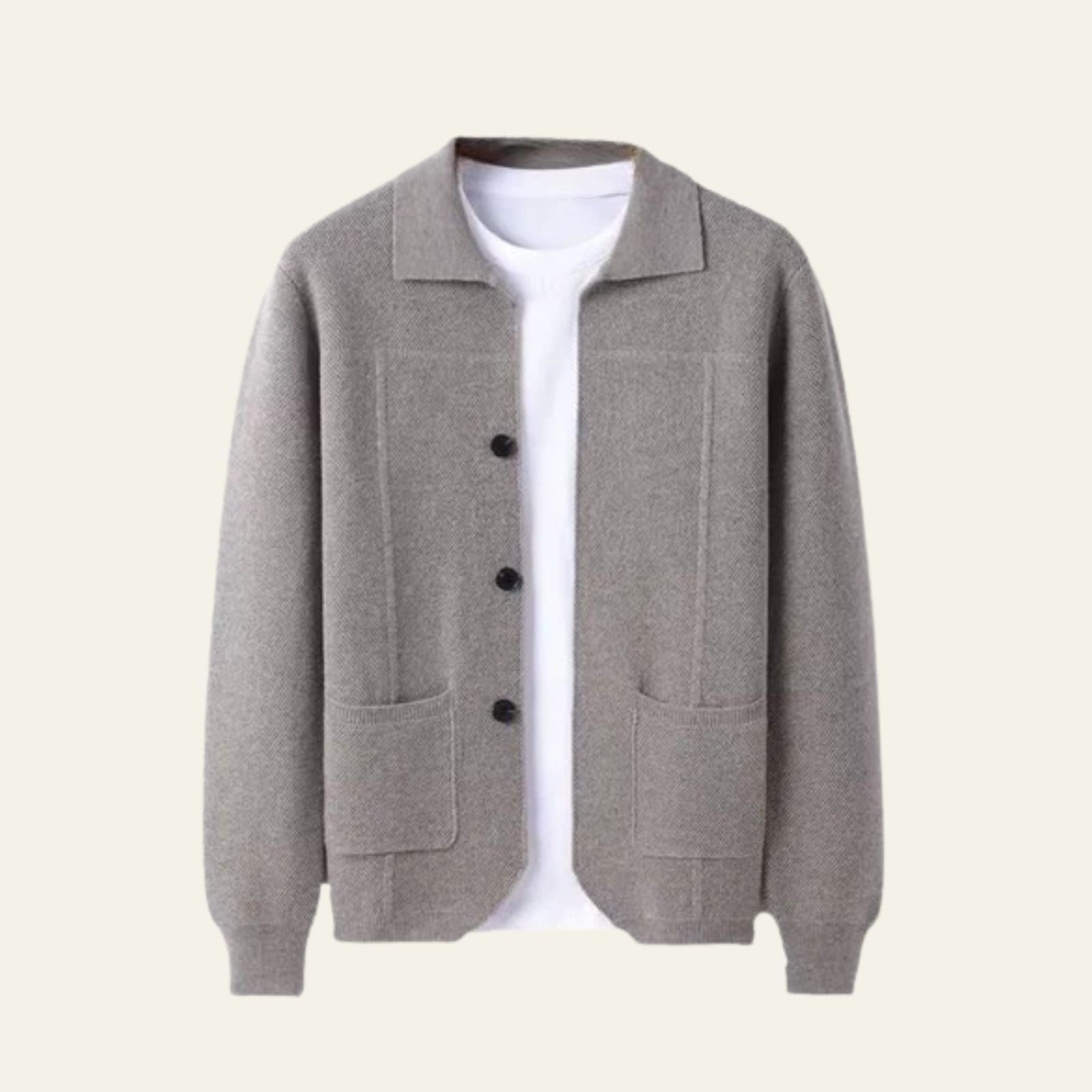 The Vienna Merino Wool Overshirt