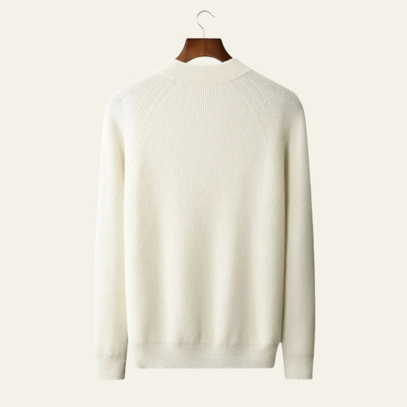 The Geneva Cashmere Button Sweater