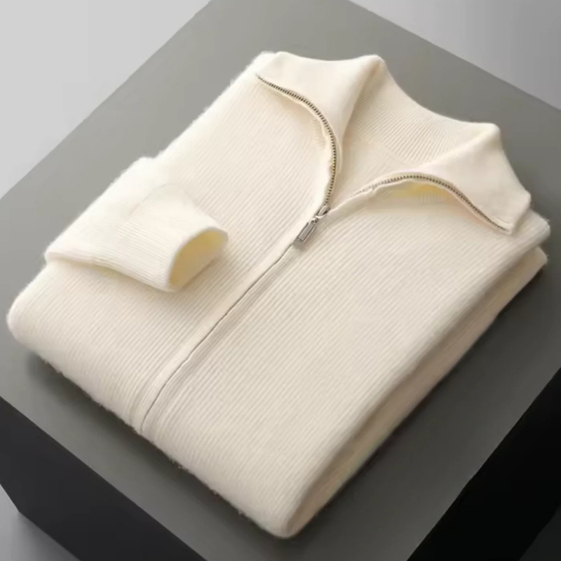 The Lucerne Cashmere Zip Vest