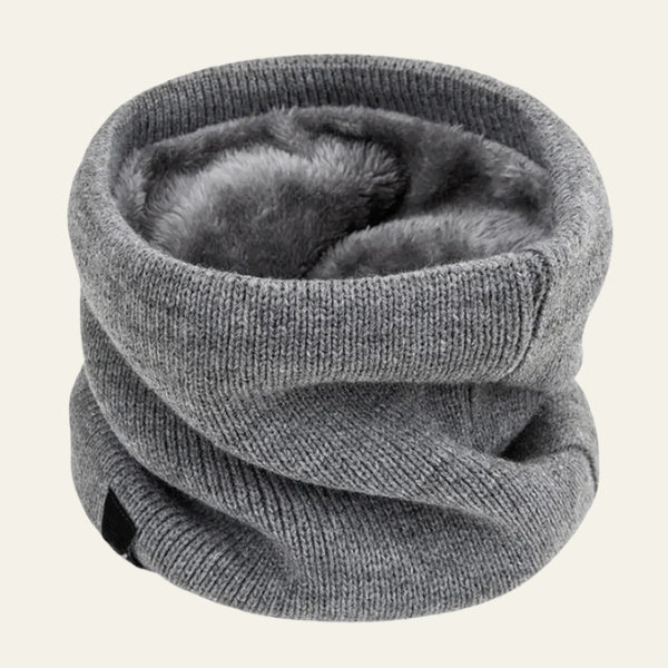 The Nordic Plush-Lined Knit Neck Warmer