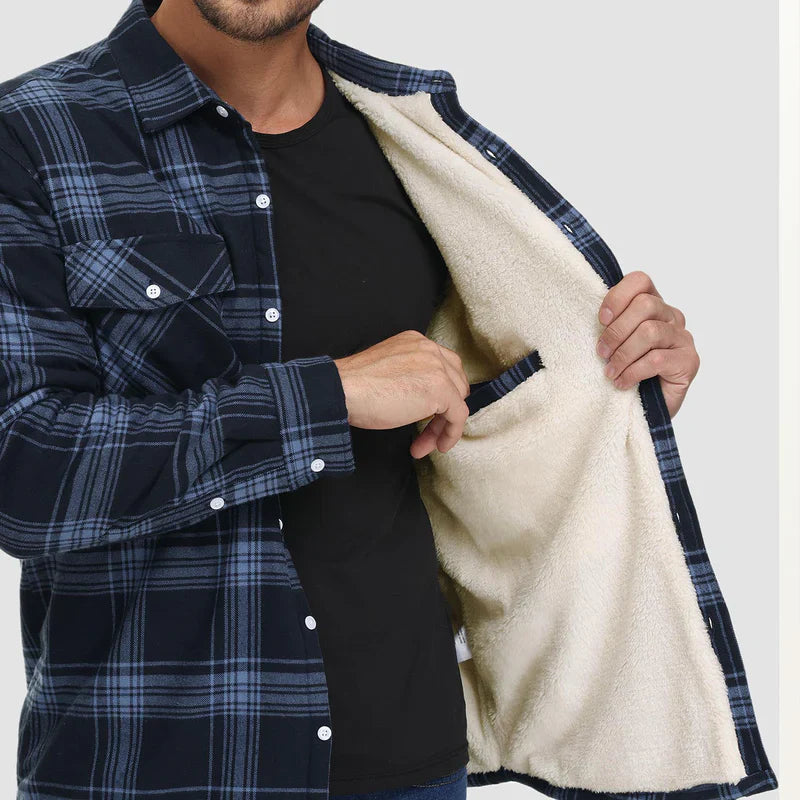 The Yukon Sherpa-Lined Flannel Jacket