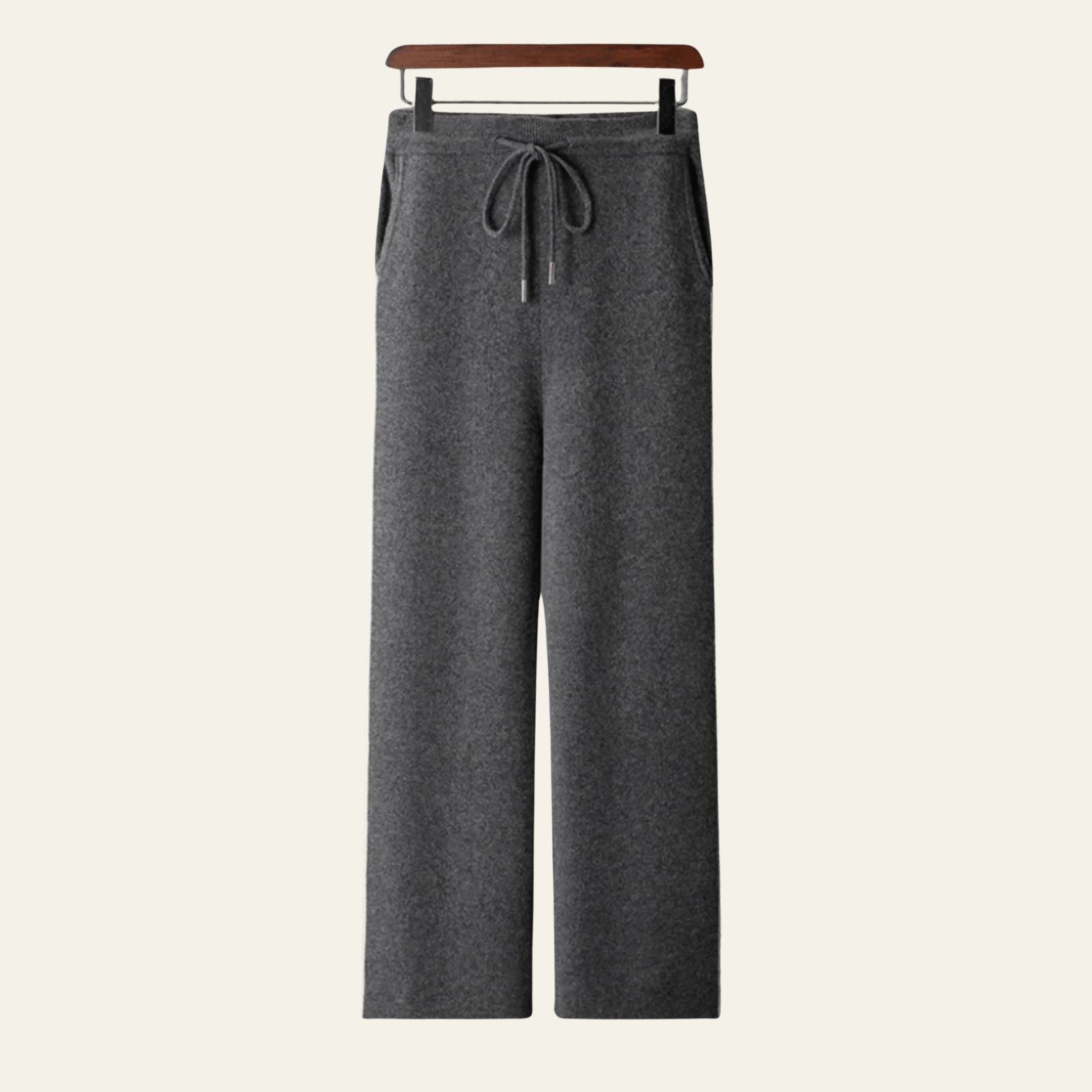 The Marseille Merino Wool Striped Straight-Leg Pant