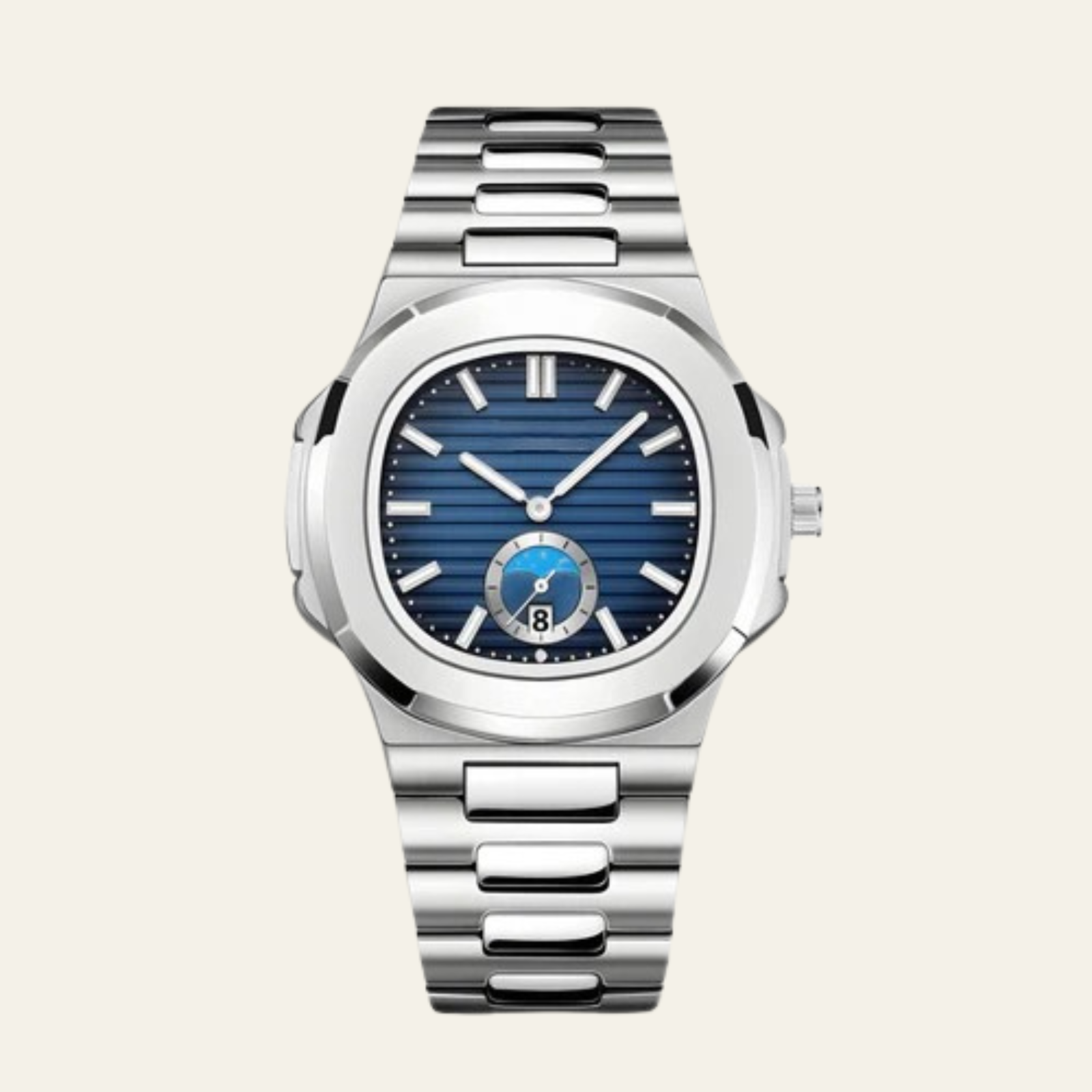 The Portofino Stainless Steel Nautical Watch