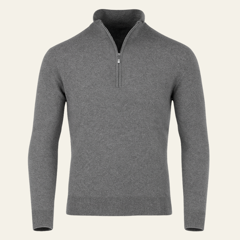 The Edinburgh Quarter Zip Sweater