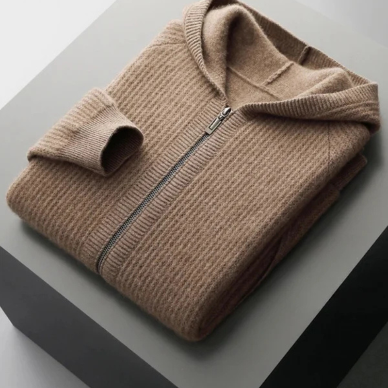 The Como Merino Zip Hoodie