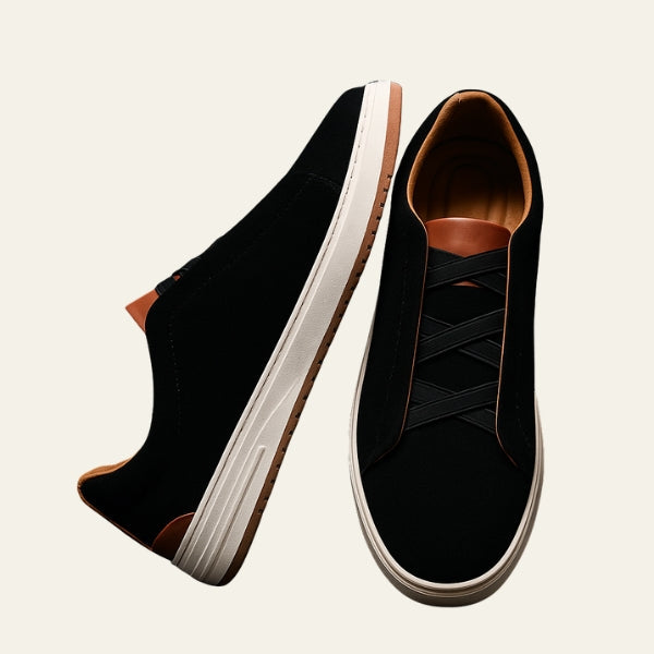 The Porto Elastic-Panel Slip-On Sneakers