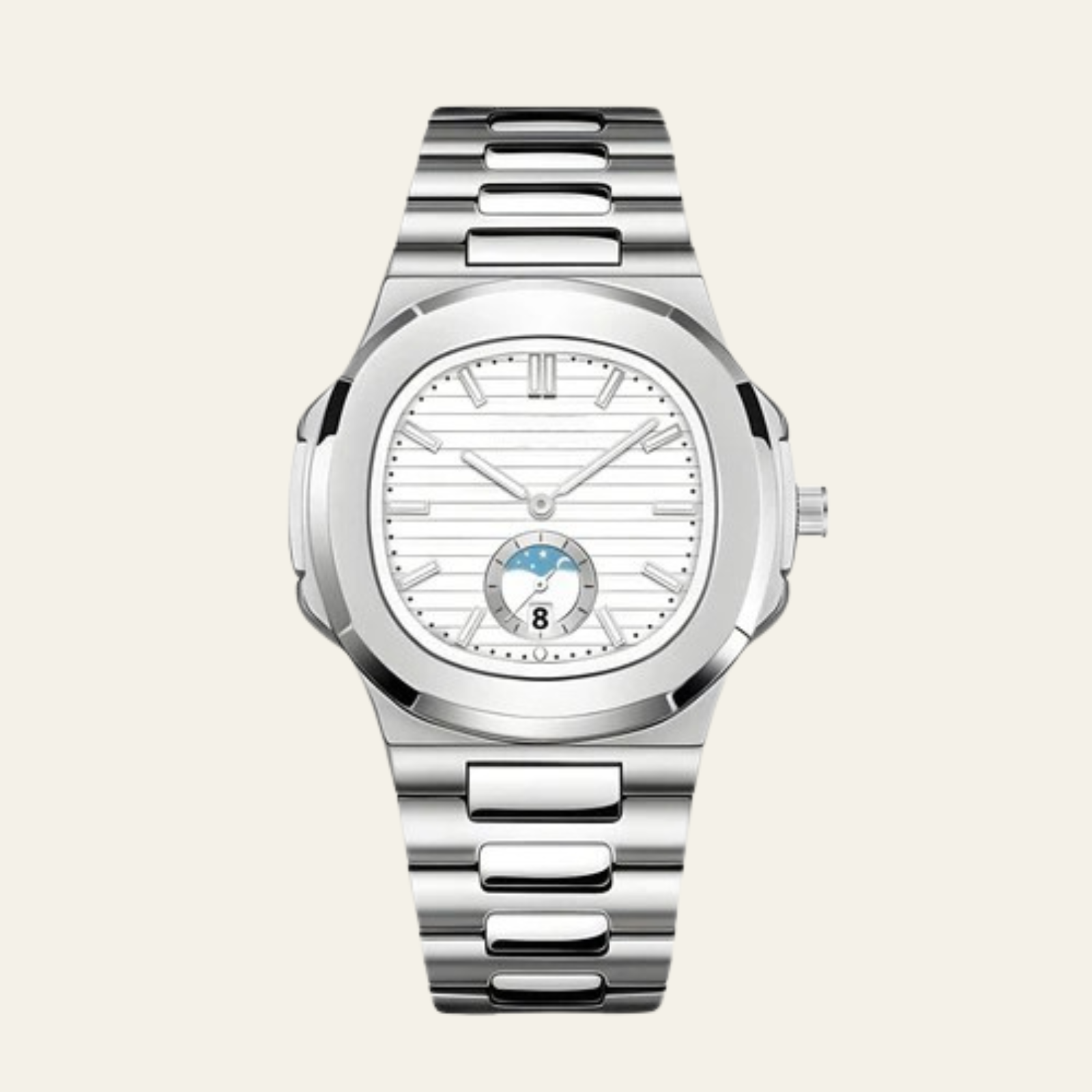 The Portofino Stainless Steel Nautical Watch