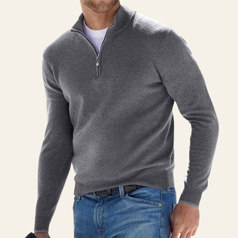 The Edinburgh Quarter Zip Sweater