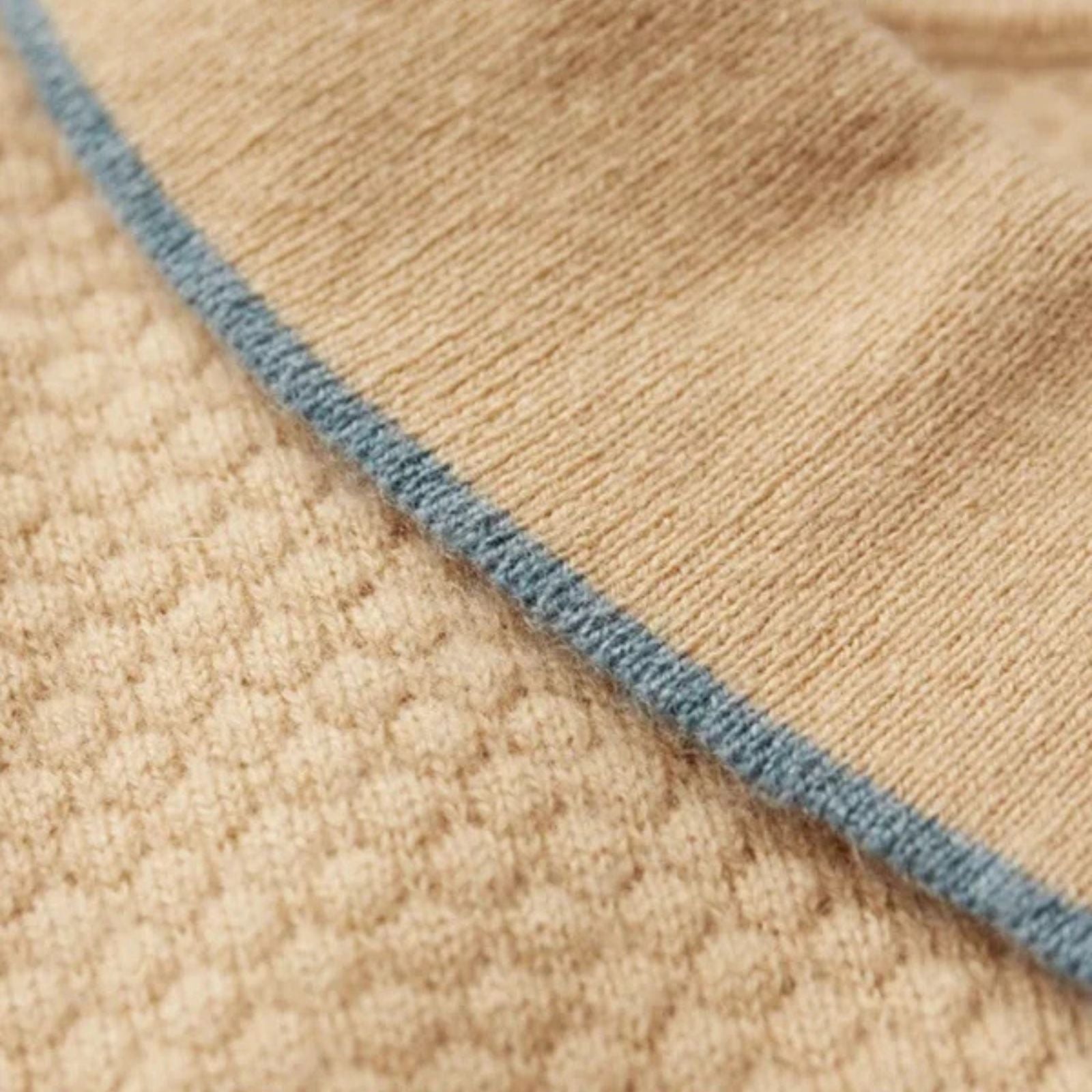 The Capri Cashmere Two-Tone Polo