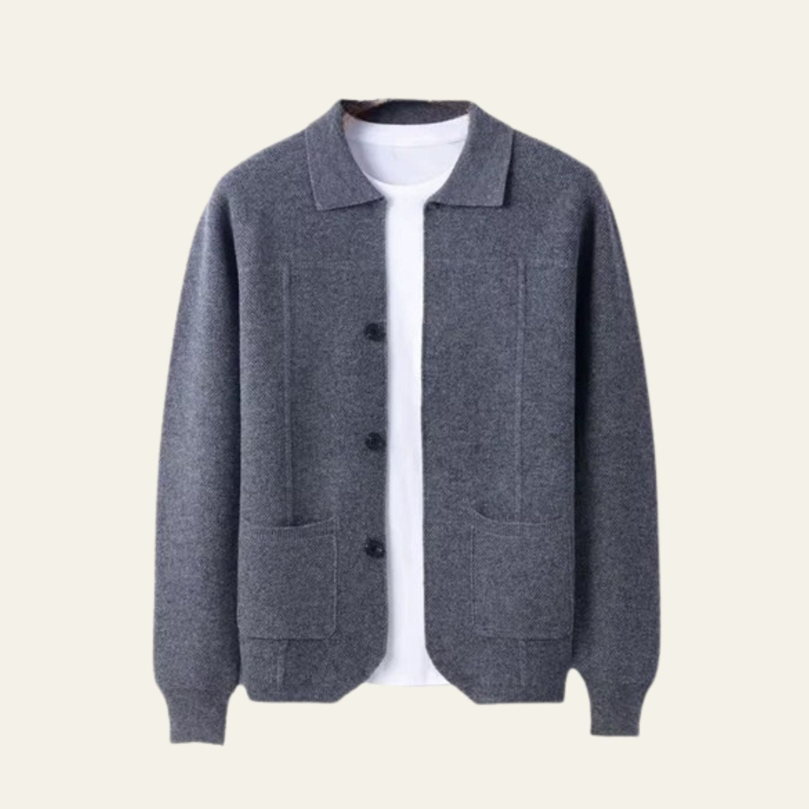 The Vienna Merino Wool Overshirt