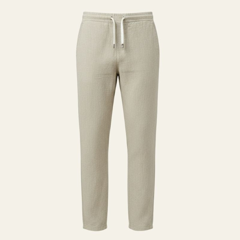 The Capri Relaxed Drawstring Summer Trousers