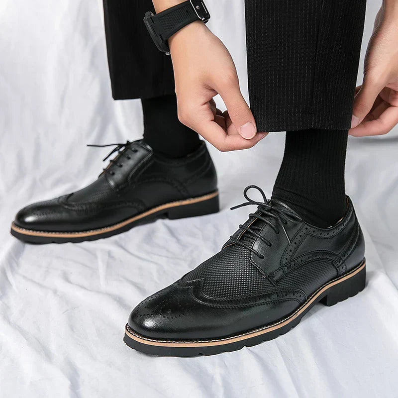 The Lucerne Leather Brogue