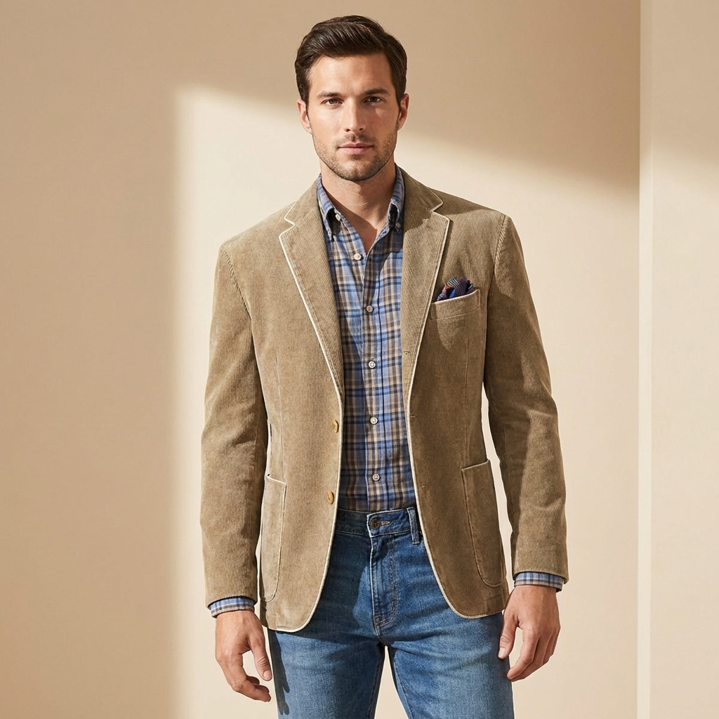 MEN’S BLAZER | CASUAL | COTTON | RELAXED FIT