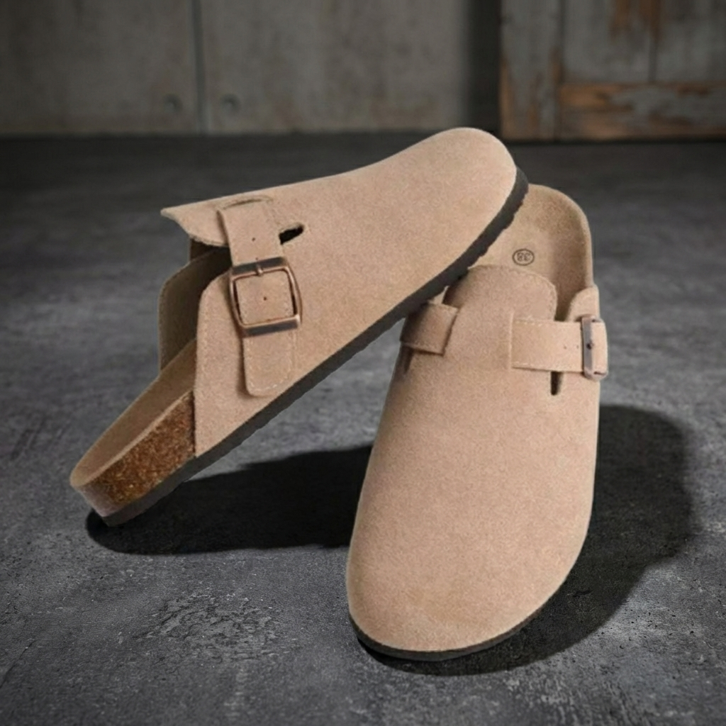 MEN’S CLOGS | SLIP-ON | VEGAN SUEDE | ANKLE
