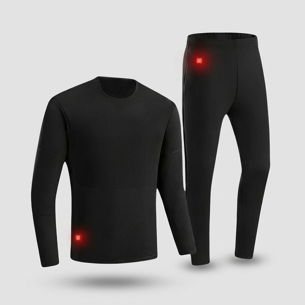 MEN’S BASE LAYER SET | HEATED THERMAL | TOP & BOTTOM