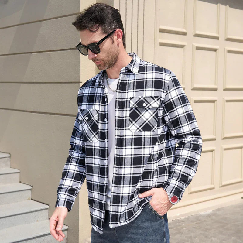 The Yukon Sherpa-Lined Flannel Jacket