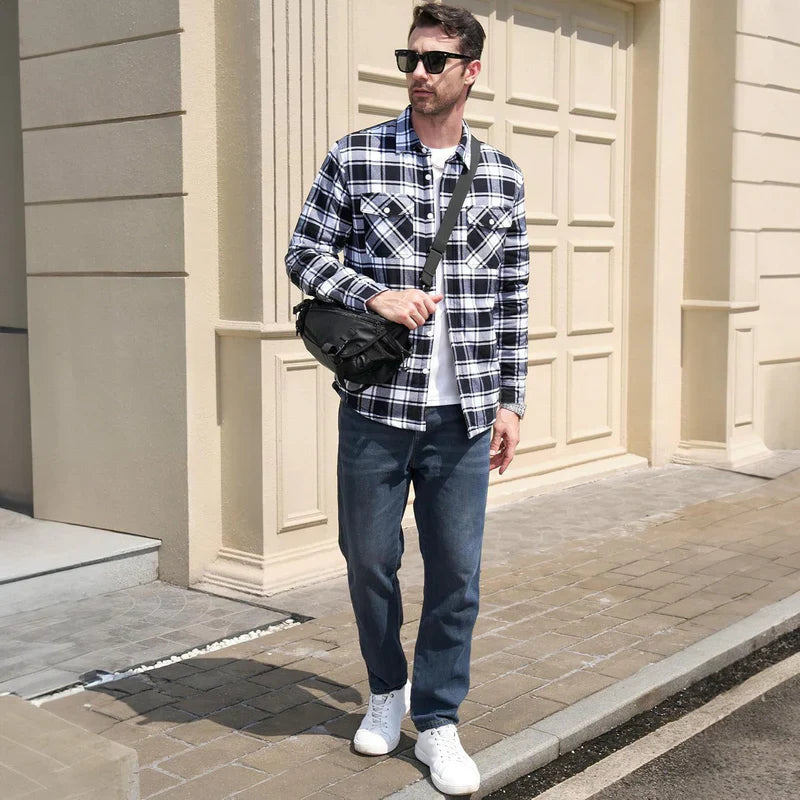 The Yukon Sherpa-Lined Flannel Jacket