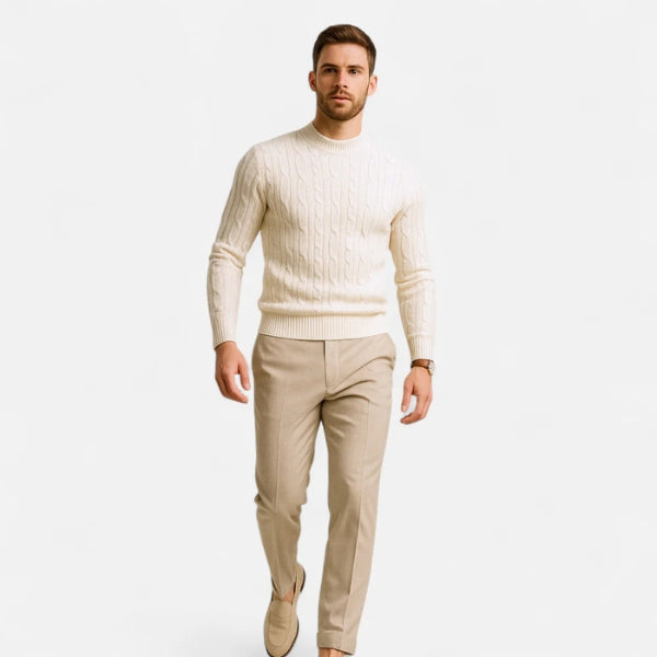 The Montreux Cable Knit Sweater