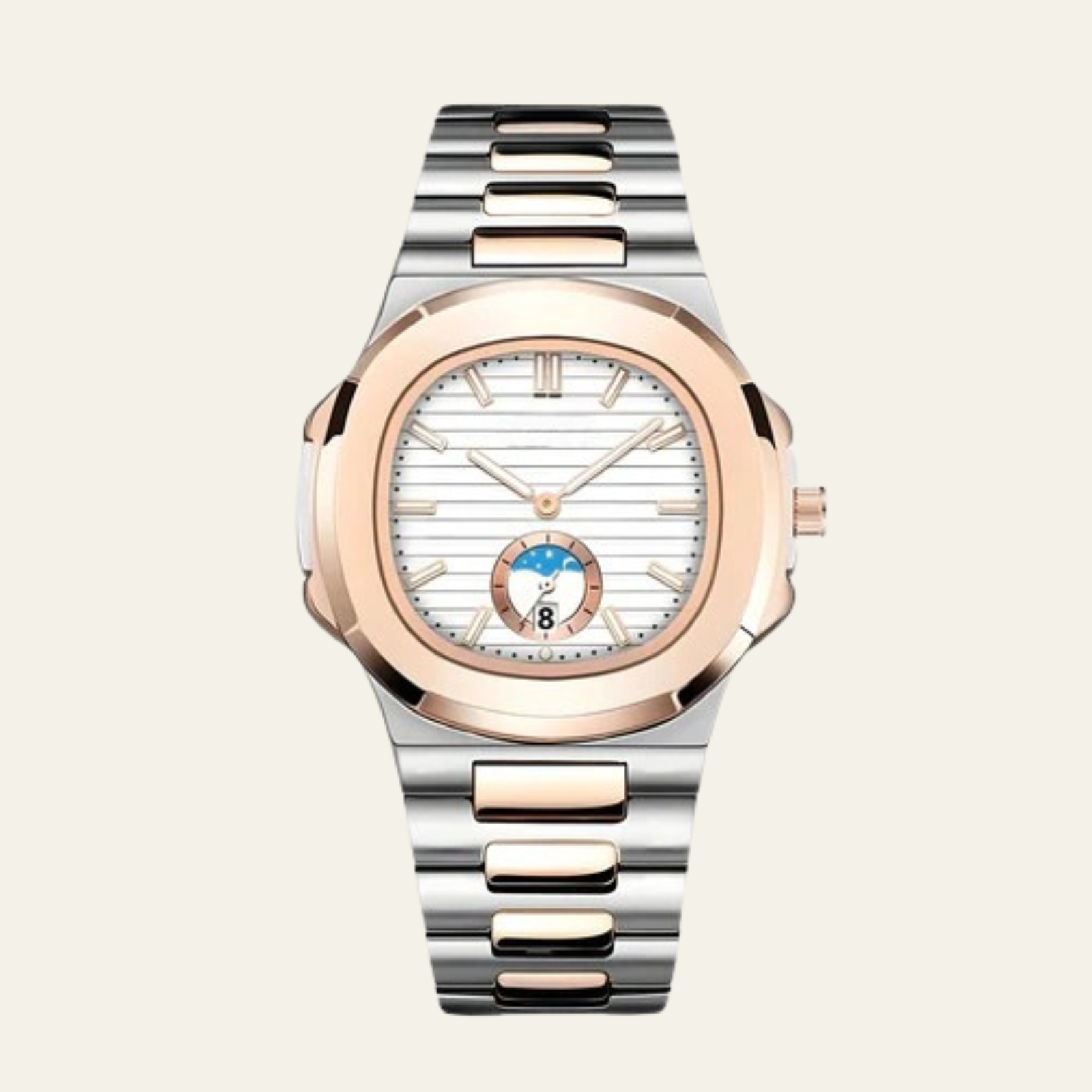 The Portofino Stainless Steel Nautical Watch