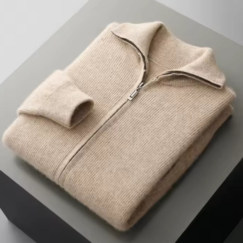 The Lucerne Cashmere Zip Vest