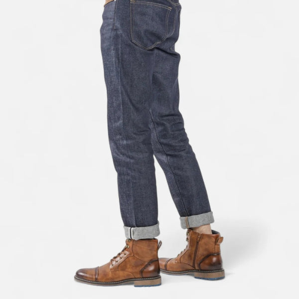 Men’s Lace-Up Boots | Vegan Leather Ankle Shoes