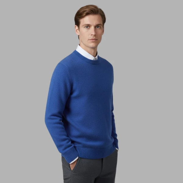 Men’s Crewneck Sweater | Classic Knit Design