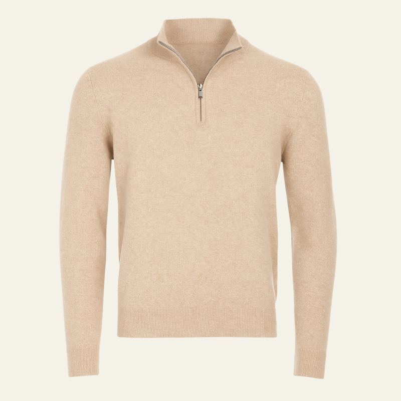 The Edinburgh Quarter Zip Sweater