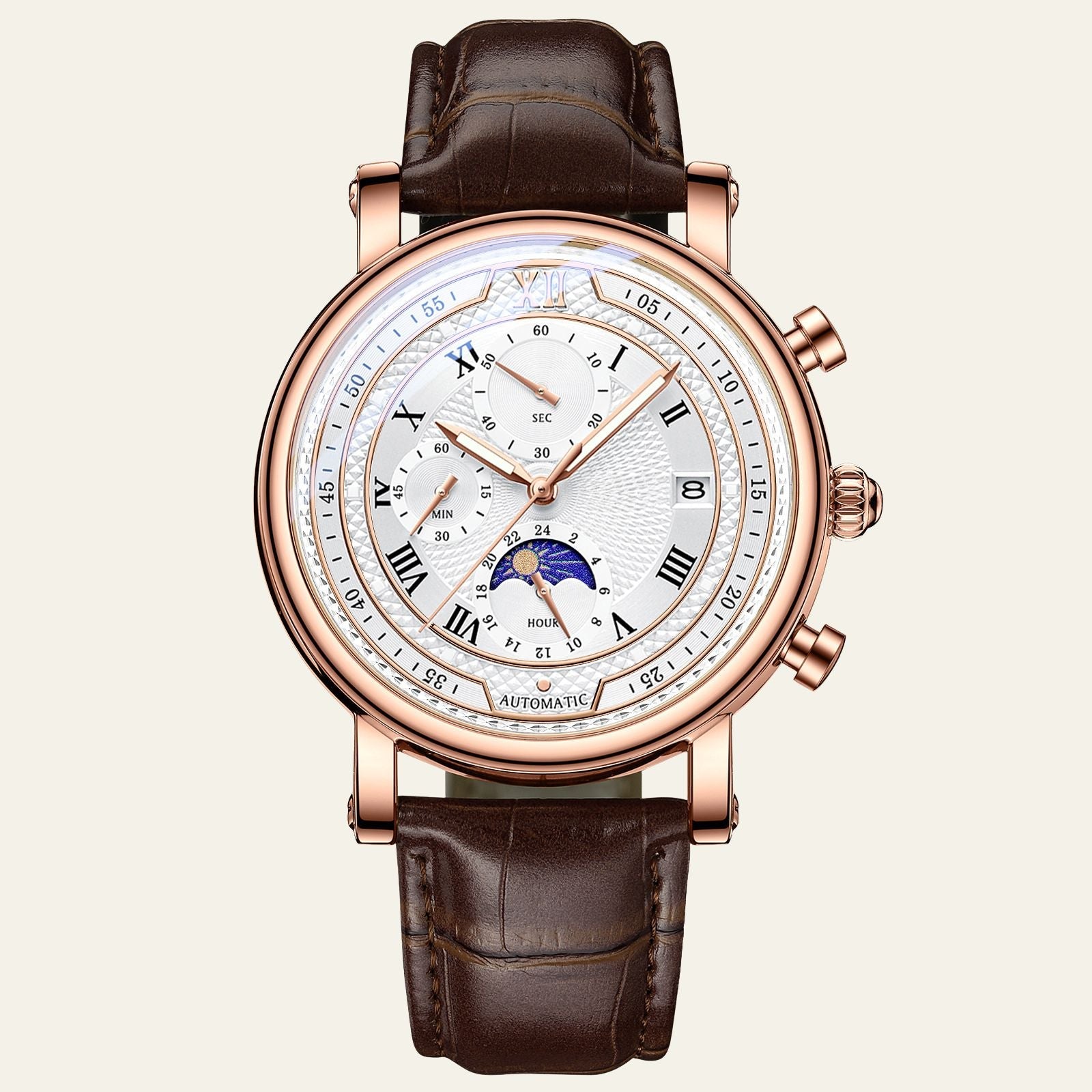 The Verona Moonphase Automatic Watch