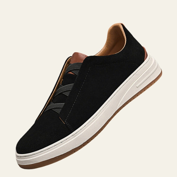The Porto Elastic-Panel Slip-On Sneakers