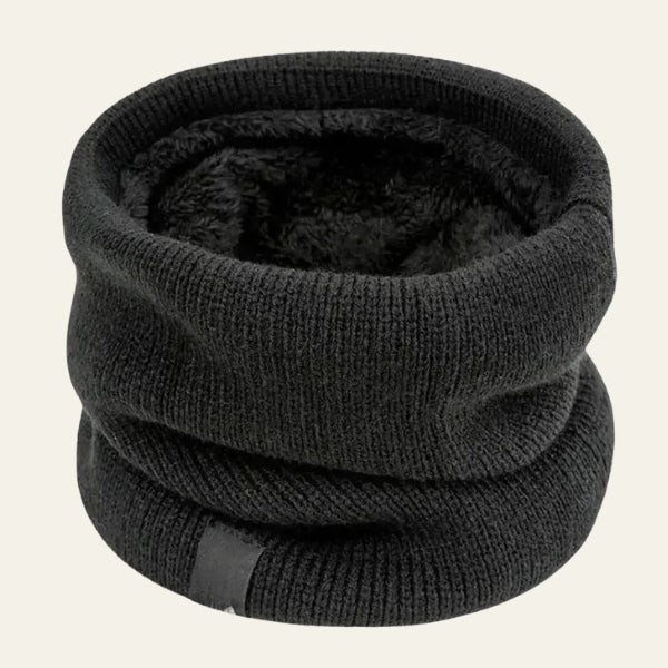 The Nordic Plush-Lined Knit Neck Warmer