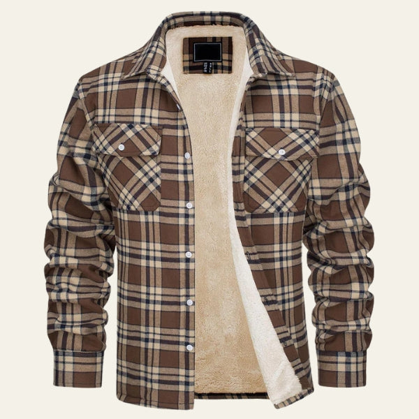 The Yukon Sherpa-Lined Flannel Jacket