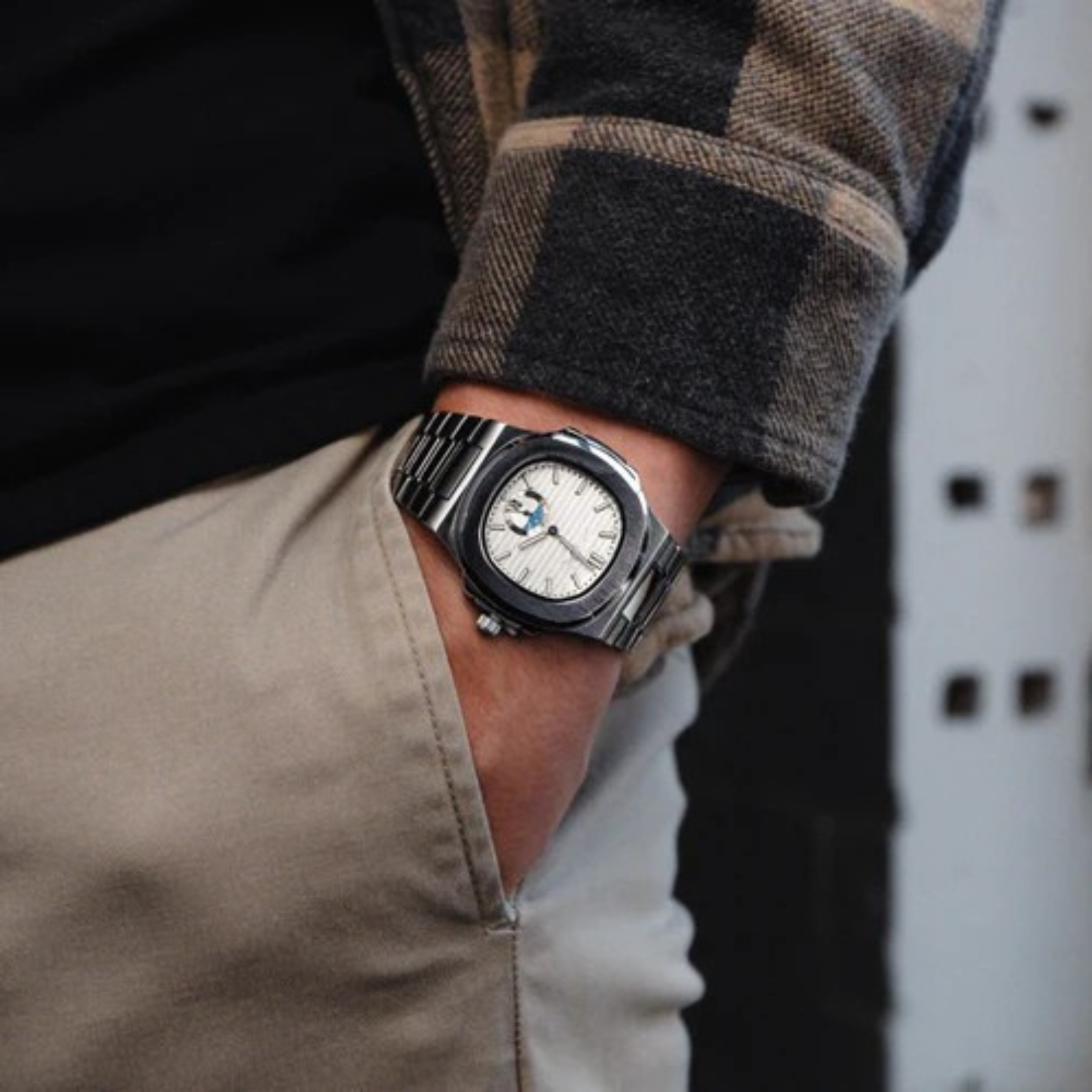 The Portofino Stainless Steel Nautical Watch