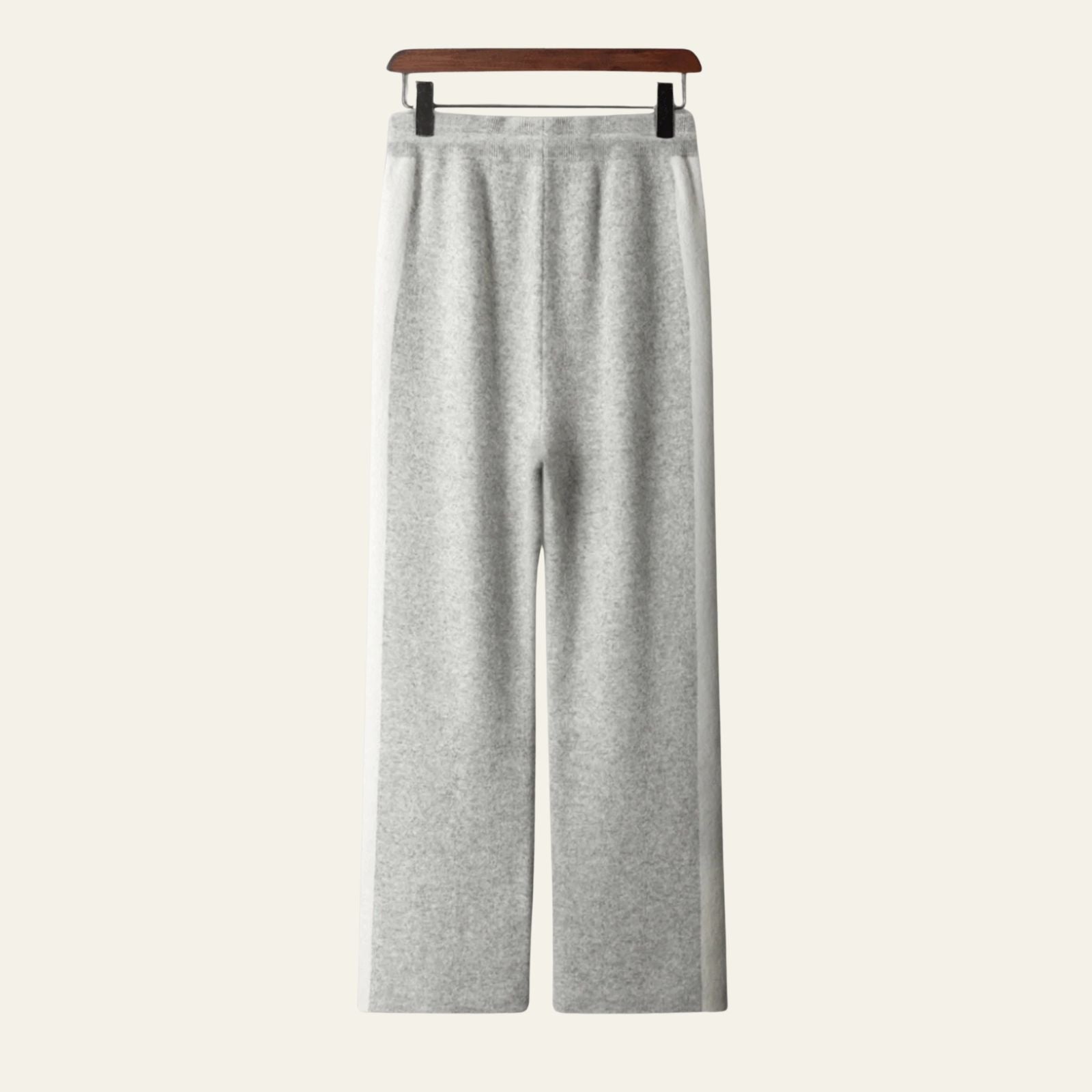 The Marseille Merino Wool Striped Straight-Leg Pant
