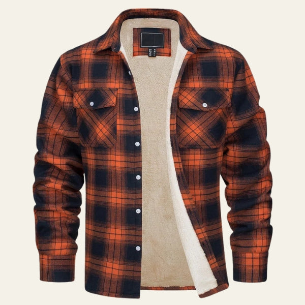 The Yukon Sherpa-Lined Flannel Jacket