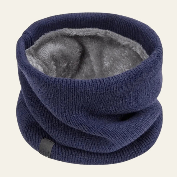 The Nordic Plush-Lined Knit Neck Warmer