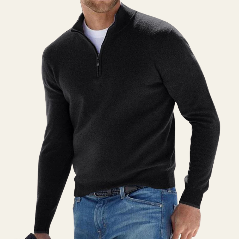 The Edinburgh Quarter Zip Sweater