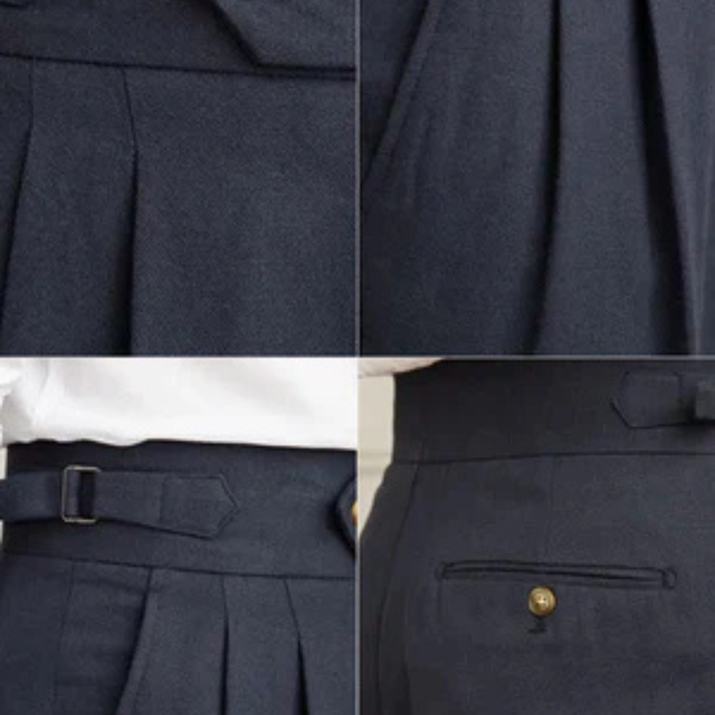 The Cagliari Pleated Trousers