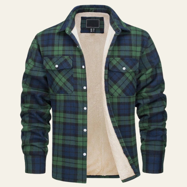 The Yukon Sherpa-Lined Flannel Jacket