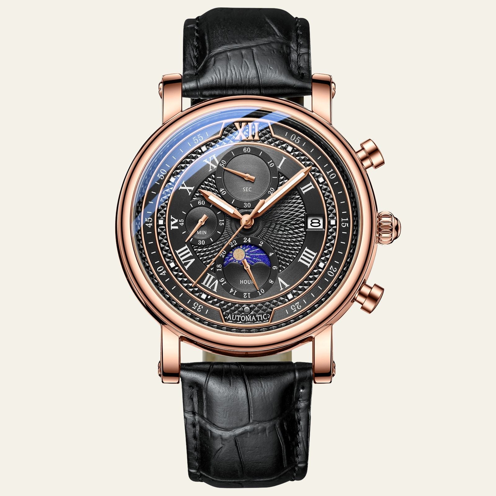 The Verona Moonphase Automatic Watch