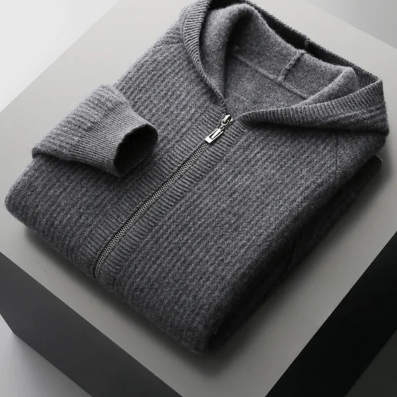 The Como Merino Zip Hoodie