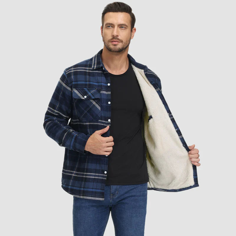 The Yukon Sherpa-Lined Flannel Jacket