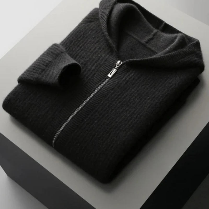 The Como Merino Zip Hoodie