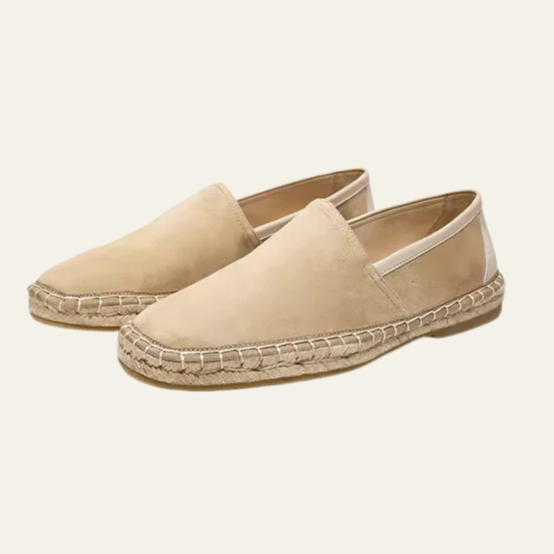 The Capri Suede Espadrilles Sand