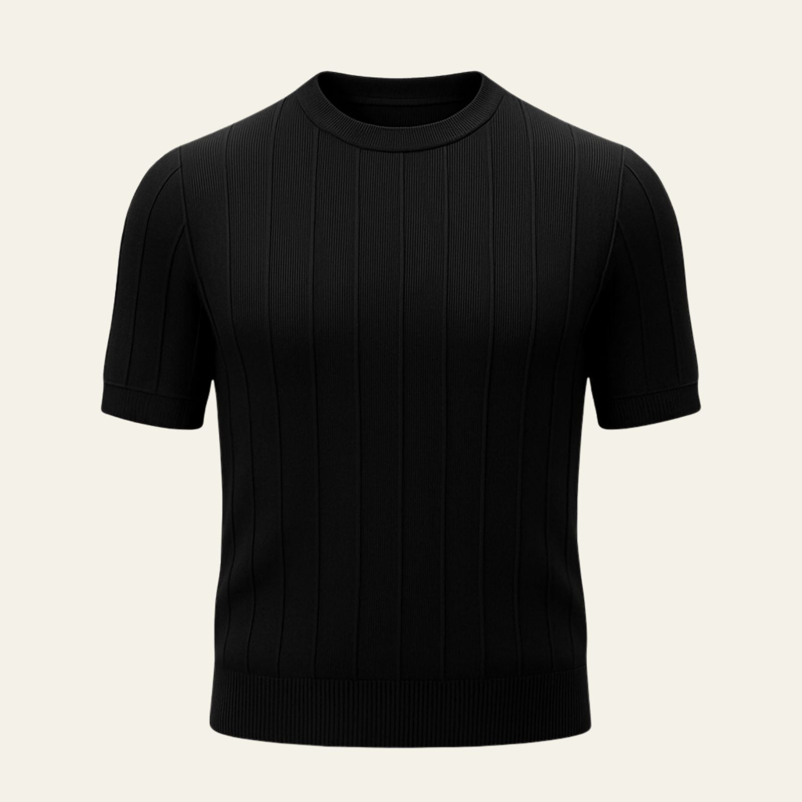 The Cannes Ribbed Knit T-Shirt
