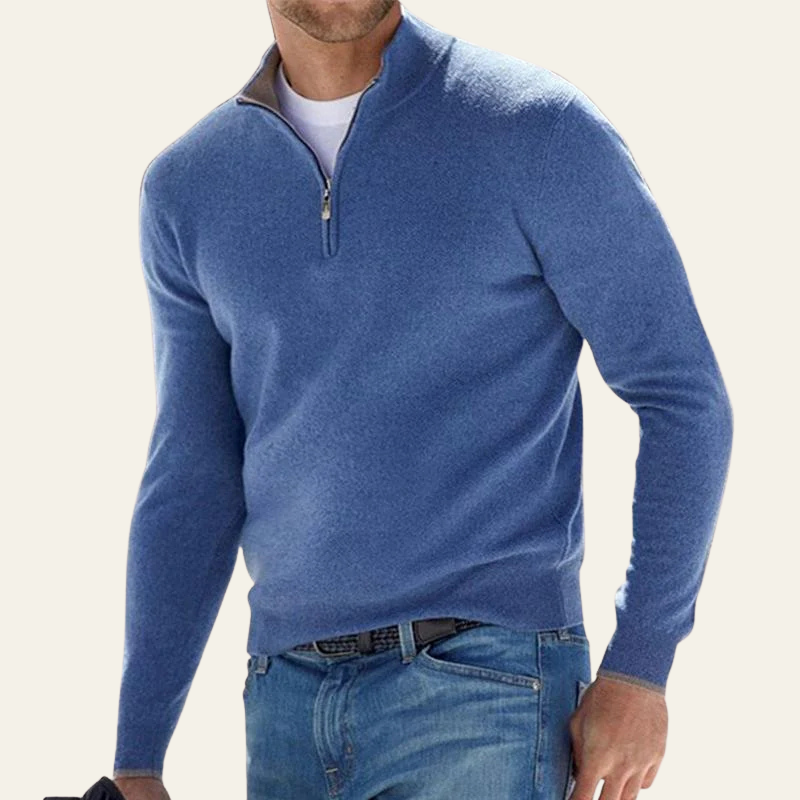 The Edinburgh Quarter Zip Sweater