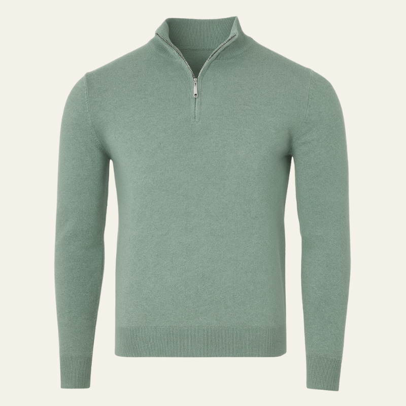 The Edinburgh Quarter Zip Sweater