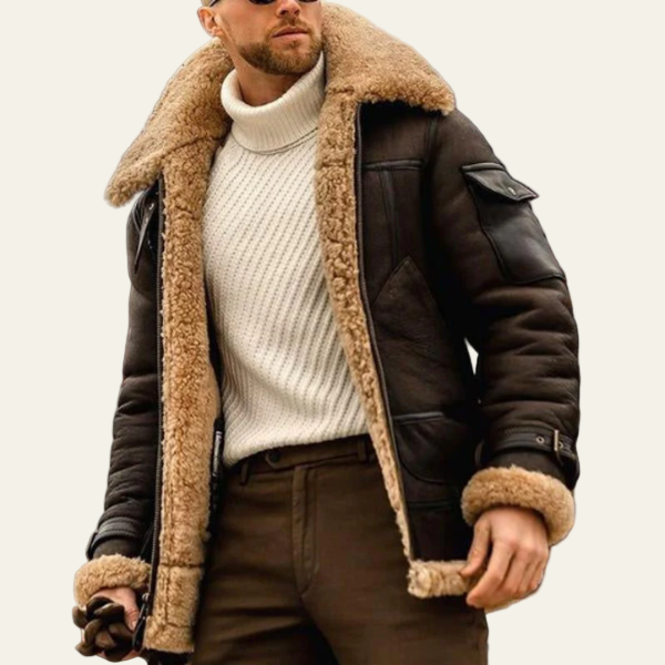 The Calder Shearling Aviator Jacket